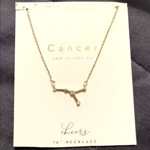 Zodiac Cancer necklace